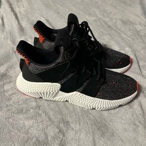 Men sneakers adidas Prophere Core Black Solar Red